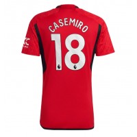 Billiga Manchester United Casemiro #18 Hemma fotbollskläder 2023-24 Kortärmad